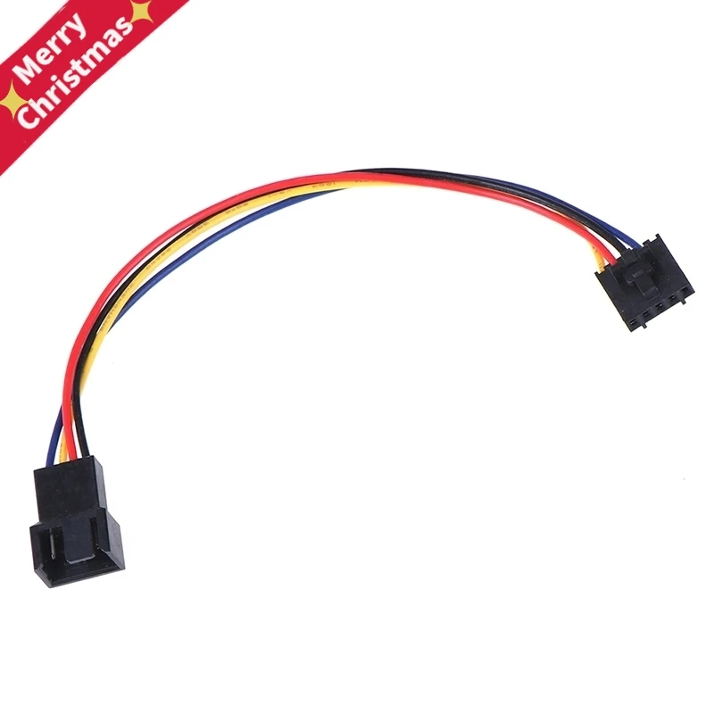 5Pin to 4Pin Fan Connector Adapter Converter Extension Cable Wire for 5 Pin Latch Styles PC 1