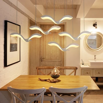 

Creativity Modern Led Pendant Chandelier Lights for Diningroom Kitchen Front Desk Suspension Luminaire Suspendu Led Chandelier