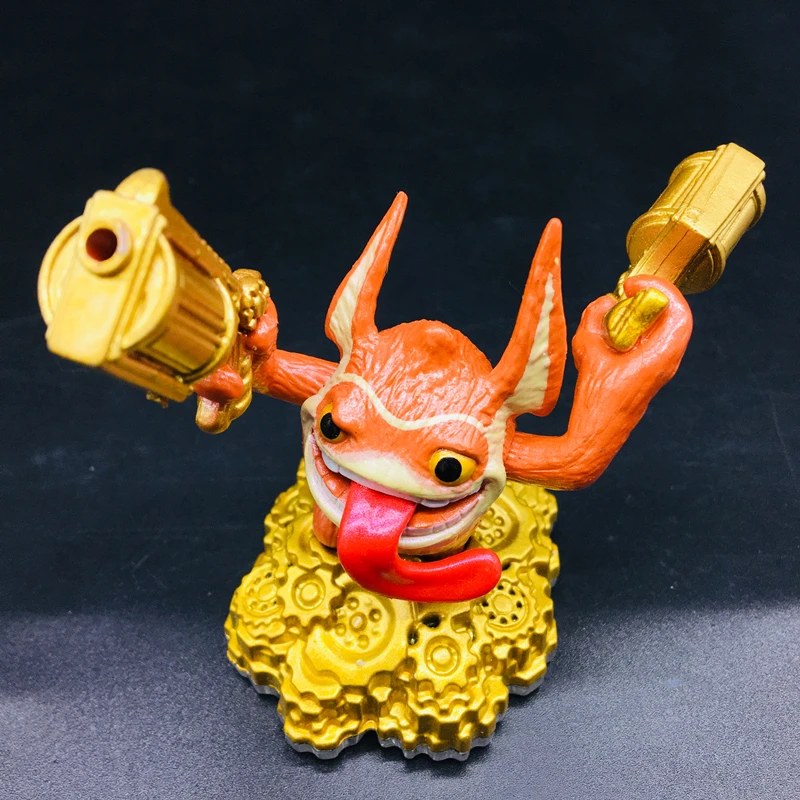 Skylanders Spyro Приключения Коллекционная команда дерево Человек Дракон молния стержень фигурка Модель Коллекция игрушки для детей - Цвет: Черный