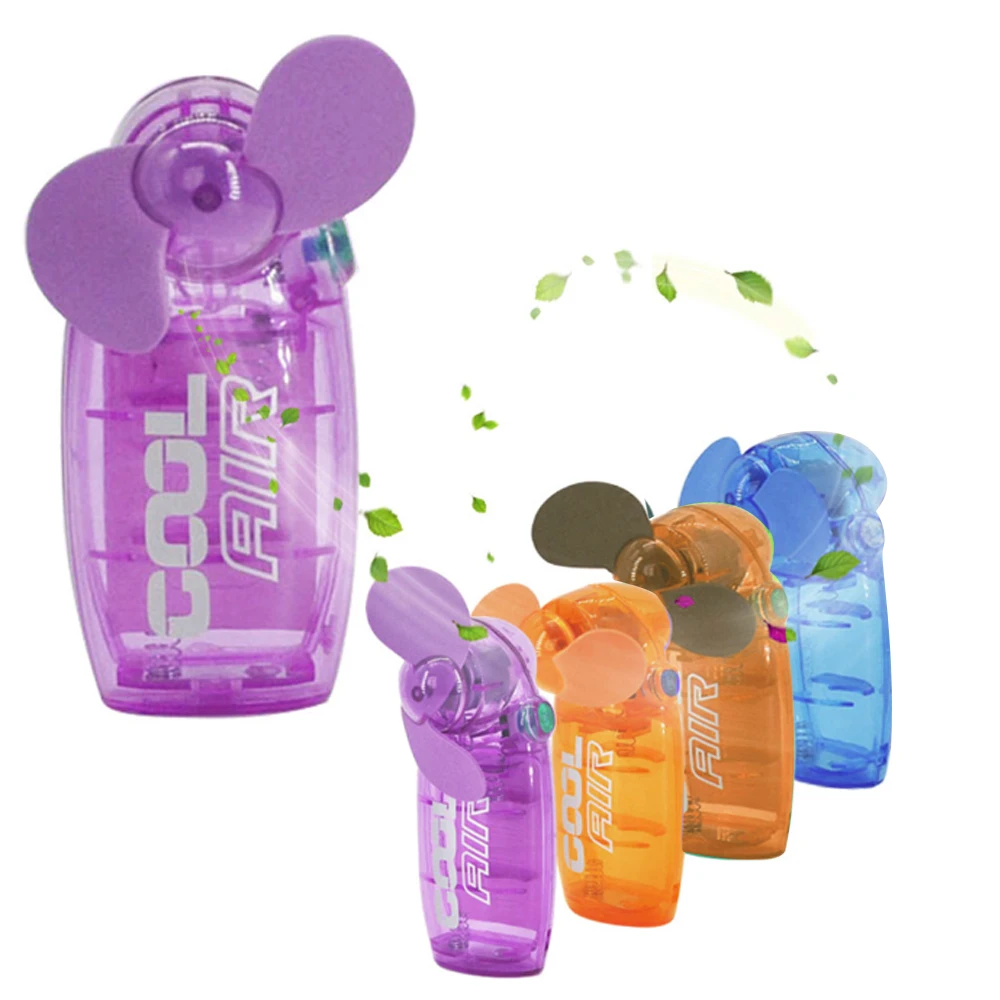 

Business Trip Fan Hand-Held Personal Fan Health Care Products Mini Handheld Plastic Random Color Cooler Battery Operated Cooler