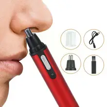 Usb Rechargeable Nose Hair Trimmer Repair Nose Hair Shaving Safe Trimming Cut Care Tool Hair Knife Hair Nose Nose H6W7