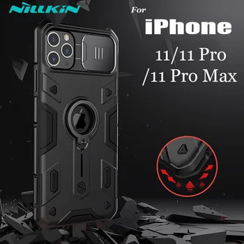 

Nillkin Case for iPhone 11 Camshield Armor Cover Slide Camera TPU Protection Case for iPhone 11 Pro Max Impact Resistant Case