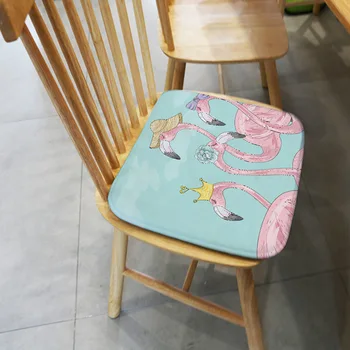 

Flamingo Printed Doormat Soft Seat Cushion Sofa Area Rug Flannel Absorbent Bathroom Door Mat Washable Bedside Carpet Mat