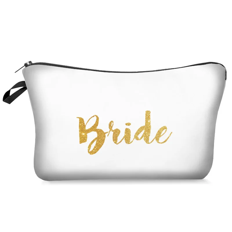 Team Bride to be Makeup Gift Bag Bridesmaid Gift Wedding Bachelorette Hen Night Party Bridal Shower Gift Bag HM12 (8)