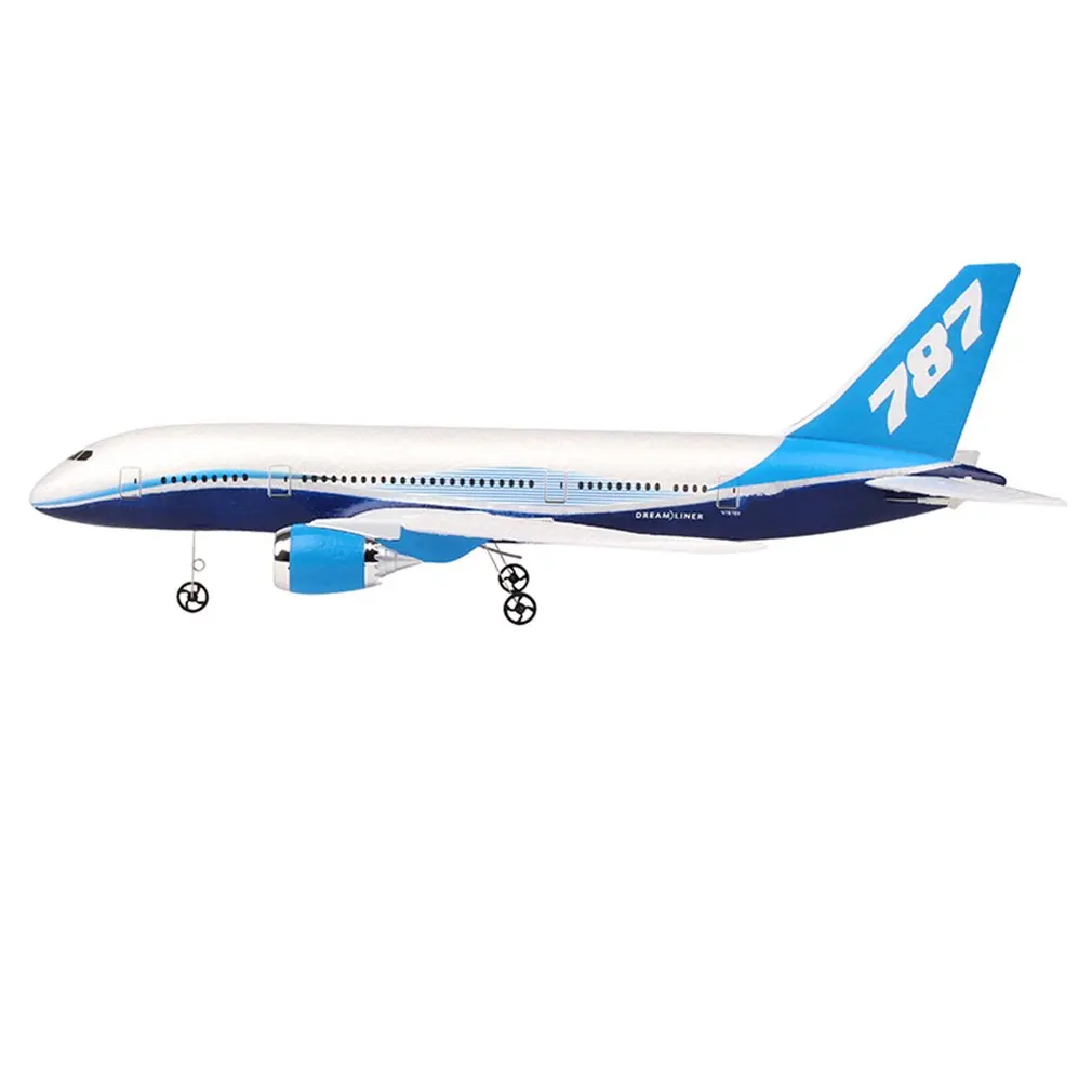 Самодельный радиоуправляемый самолет EPP RC Дрон Боинг 787 2 4G 3Ch с неподвижным крылом