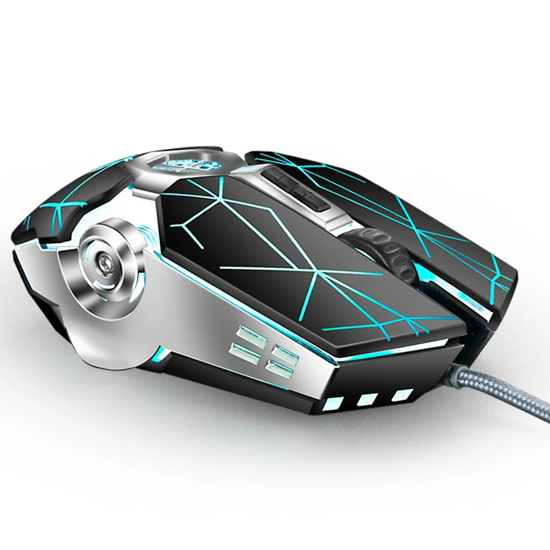 Профессиональная геймерская игровая мышь 3200DPI регулируемая Проводная