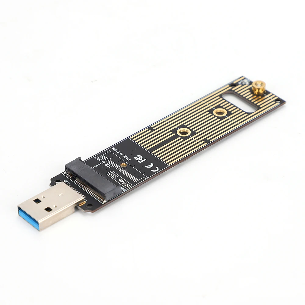 Портативный M.2 Накопитель SSD с протоколом NVME к USB адаптеру плата SSD адаптер карта адаптер плата жесткий диск конвертер платы подключи и играй
