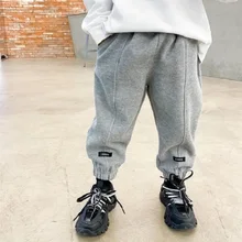 Pantalons pour enfants, vêtements décontractés pour hommes, pantalons de sport pour enfants et filles, nouvelle collection printemps et automne 2021, pantalon de garde pour bébé 