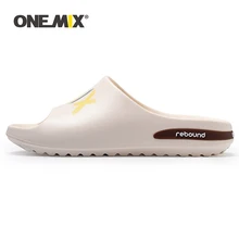 ONEMIX Original Men Indoor Sandals Slipper Summer Casual Outdoor Non-slip Beach Wadding Shoes Adult Male Cartoon Home Flip Flops