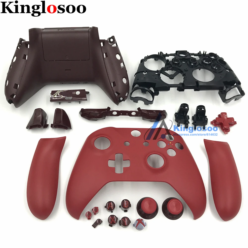 Полный комплект корпуса для Xbox One Slim X контроллер передний задний корпус ABXY Syn