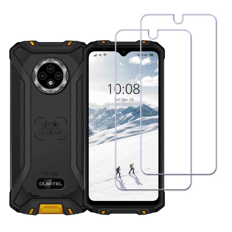 Комплект из 2 предметов с уровнем твердости 9H 2.5D закаленное Стекло для Oukitel WP8 Pro