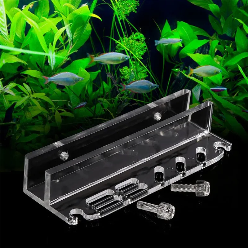 Acrylic Storage Rack for Aquarium Plant Maintenance Tools