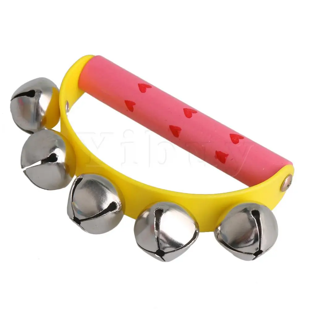 Yibuy Multicolor Wood Music Education Toys Percussion Instruments Set 7 Pack
