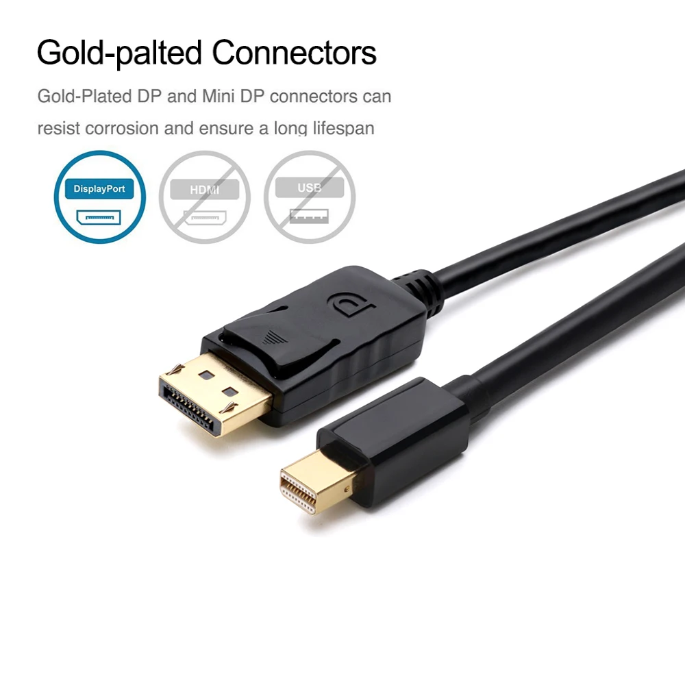 Кабель порта отображения от Thunderbolt к DP HD для Macbook Air High Premimu|Кабели VGA| |