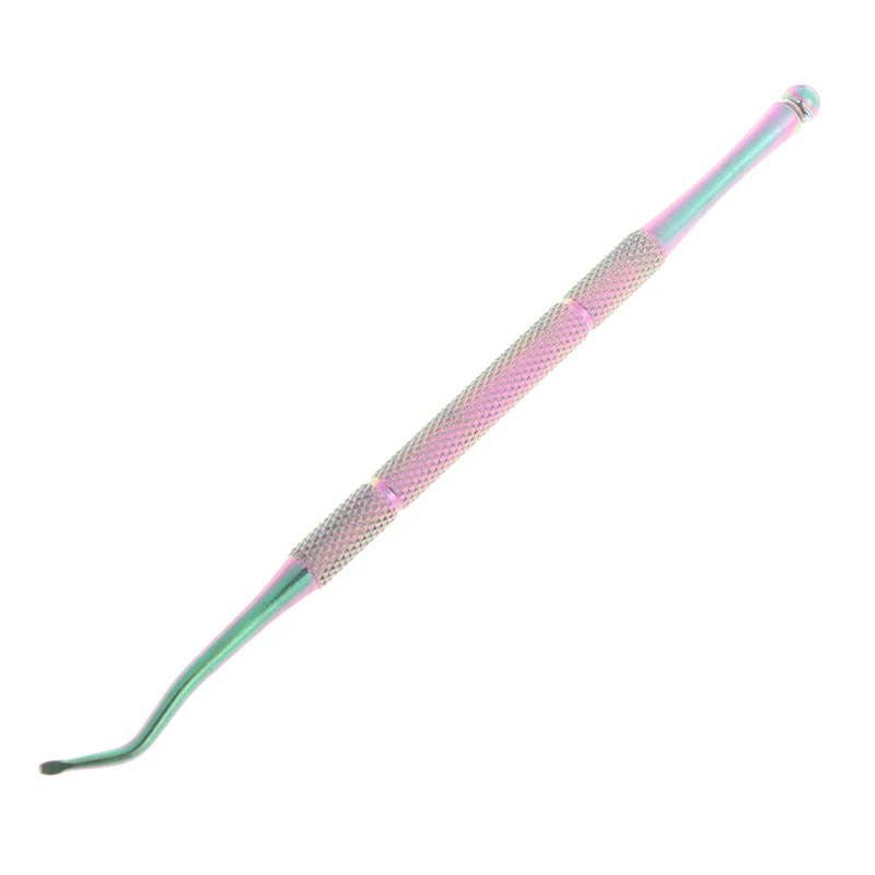 11 Style Dual-end Nail Cuticle Pusher Spoon Remover Trimmer Stainless Steel Dead Skin Manicure Pedicure Cleaner Nail Tool