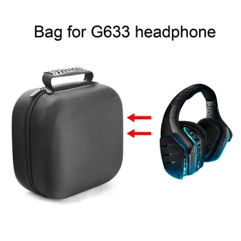 

Bag Case for Logitech G633 RGB 7.1 G430/G930/G933/G633/G533 gaming headphone headset protection Carrying Protective Hard Box