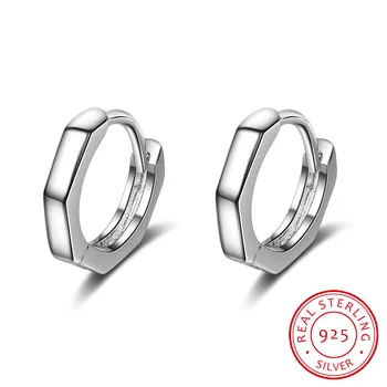 

Simple 925 Sterling Silver Smooth Circle Small Hoop Earring For Baby Kids child Girls Cute Loop Huggies Earring Jewelry