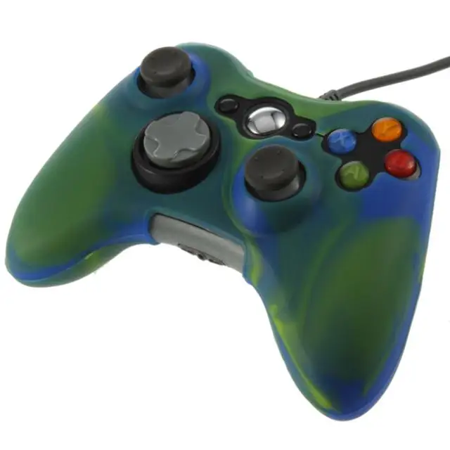OSTENT камуфляж мягкий силиконовый чехол для microsoft Xbox 360 контроллер