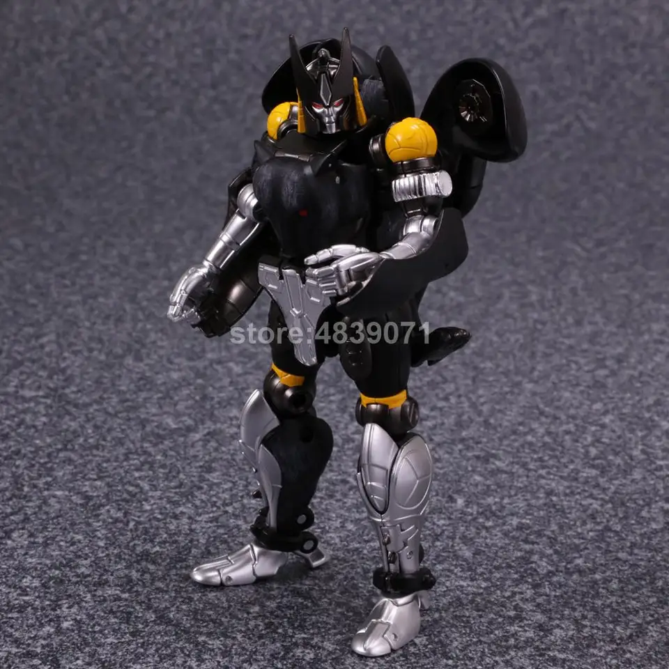 black panther robot toy