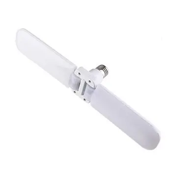 

Screw Fan Blade Angle Adjustable Deformation Ceiling Lamp LED Garage Light Bulb Restaurant Lighting lamp