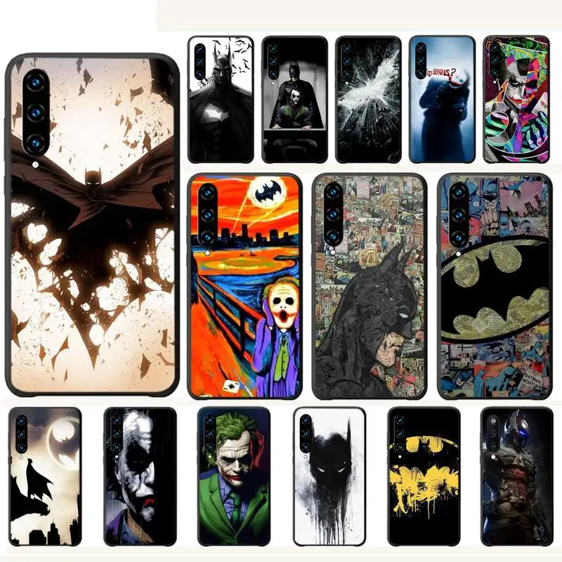DC Comics Бэтмен Джокер Харли Роскошный чехол для телефона huawei y7 2019 mate 10 20 lite pro honor 9x Y9s
