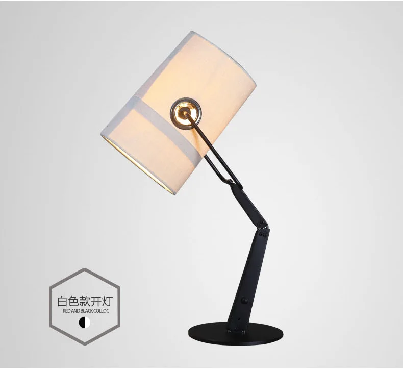 Итальянский дизайнерский художественный Декор Foscarini вилка настольная лампа современная простая регулируемая светодиодная настольная лампа спальня прикроватная студия для чтения