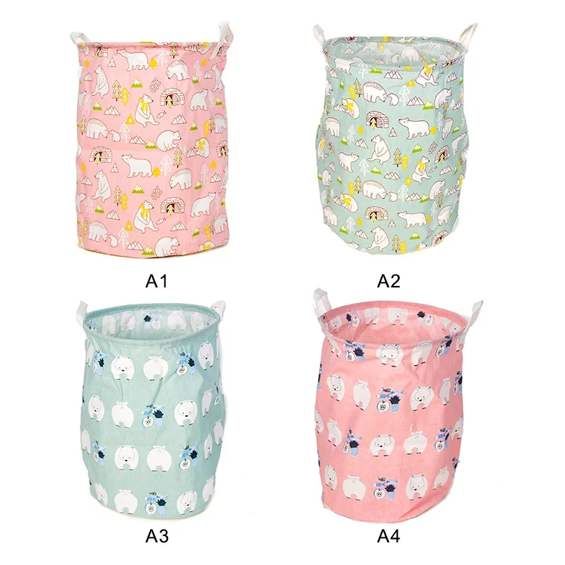 

NEW Large Capacity Foldable Laundry Hamper Bucket Dirty Clothes Laundry Basket Toy Storage Organizer