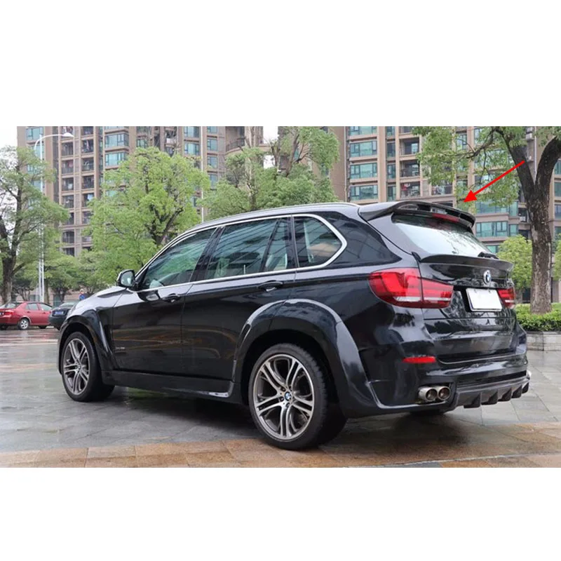 Внешний задний спойлер на крышу для BMW F15 X5 2015 2016 2017 2018 FRP|Спойлеры и крылья| |