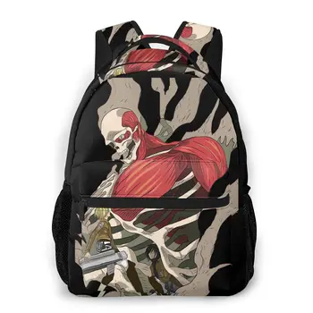 

Attack On Titan Shoulder Bag for Teenage Sehat Fashion Students Backpack