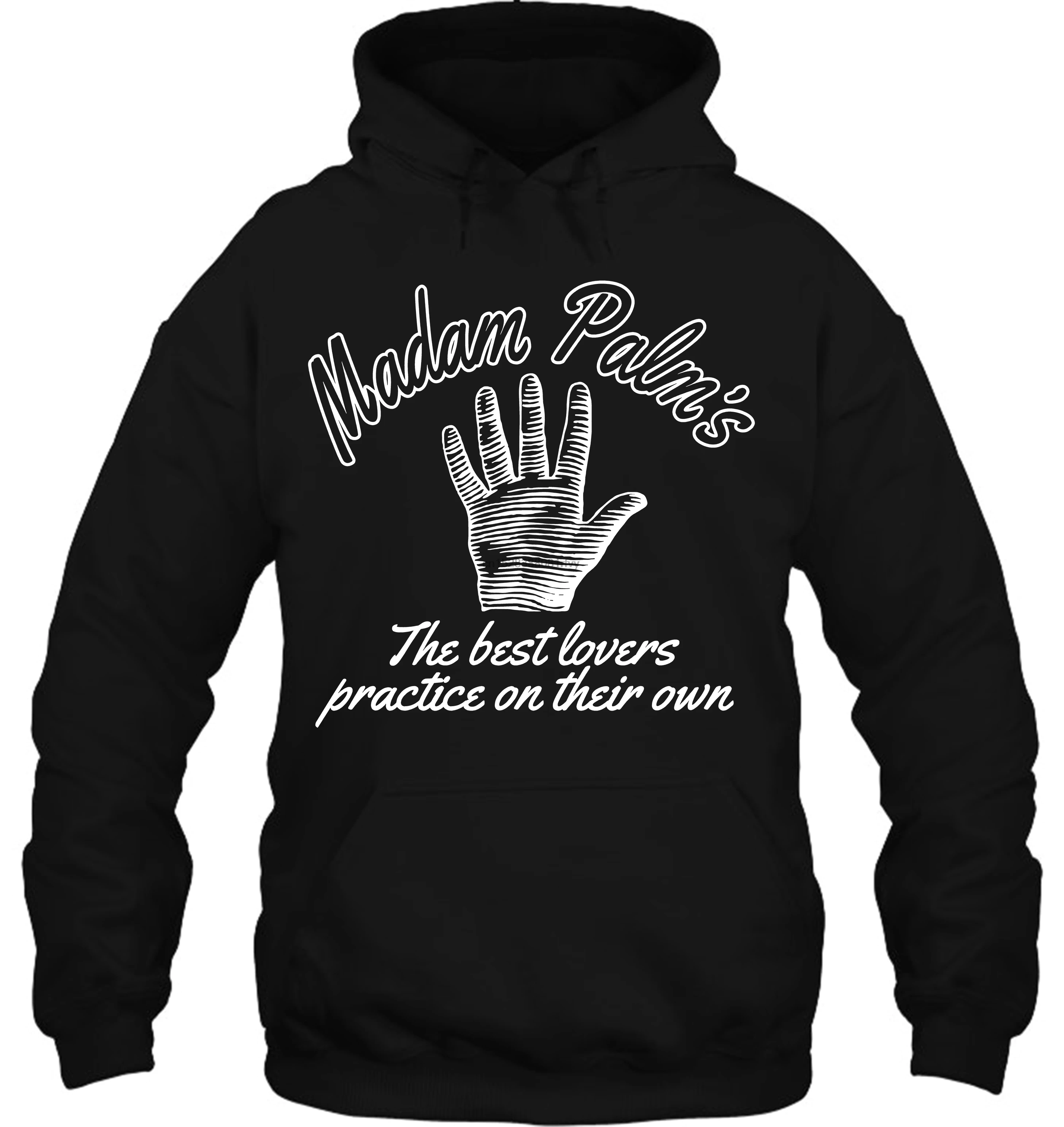 Мужская толстовка с принтом в стиле Madam Palms Rude Joke мастурбация Забавный подарок на день рождения летние топы женская уличная одежда