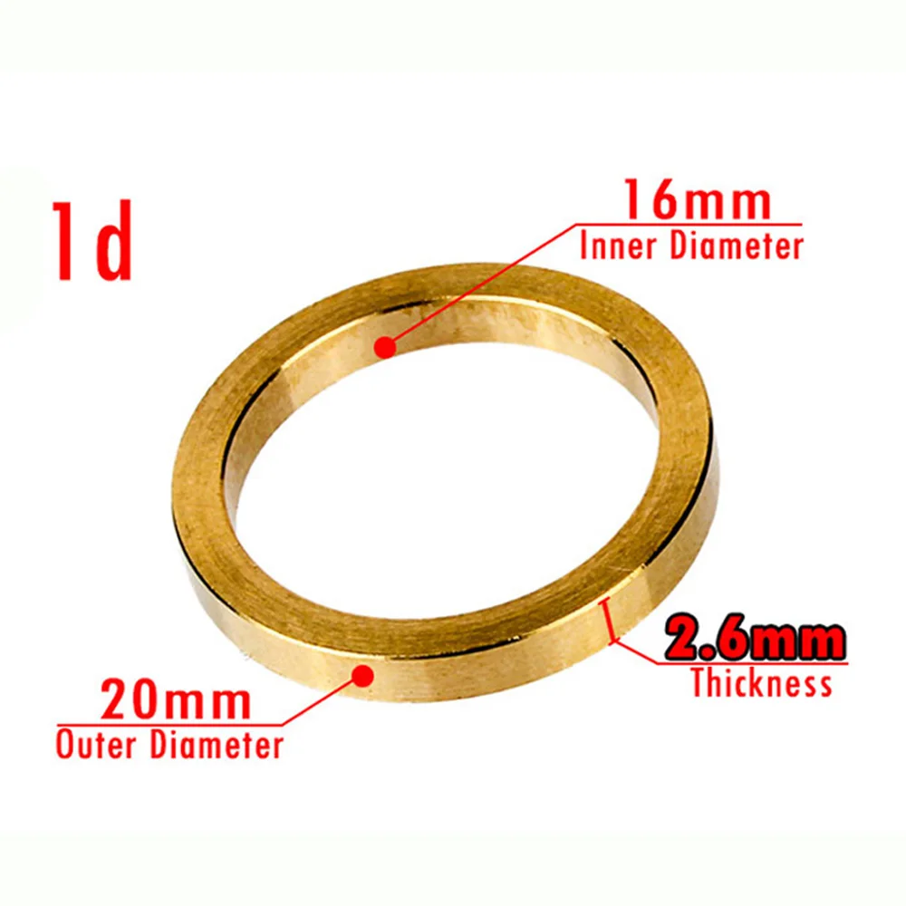 1d (20 to 16mm) Z-LEAP 5 шт. 22,23/20/16 мм прокладки алмазный пильный диск Медь шайба отрезной диск переходное кольцо циркулярная пила отверстие инструмент для преобразования - Цвет: 1d (20 to 16mm)
