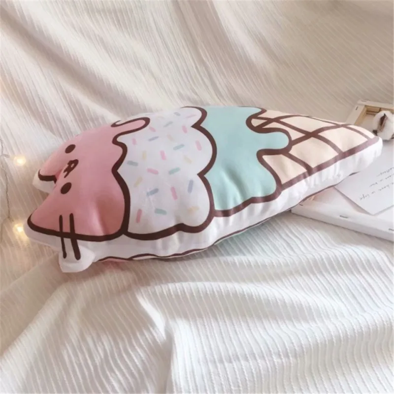 Мультяшная игрушка для пиццы, кошки, мороженого, кошки, подушка, детская игрушка, Детские сопроводительные куклы, комфортные куклы, подарки на праздник