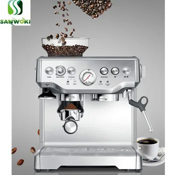 

Semi-automatic coffee making machine coffee bean grinder machine water steaming machine 15 bar espresso coffee making machine