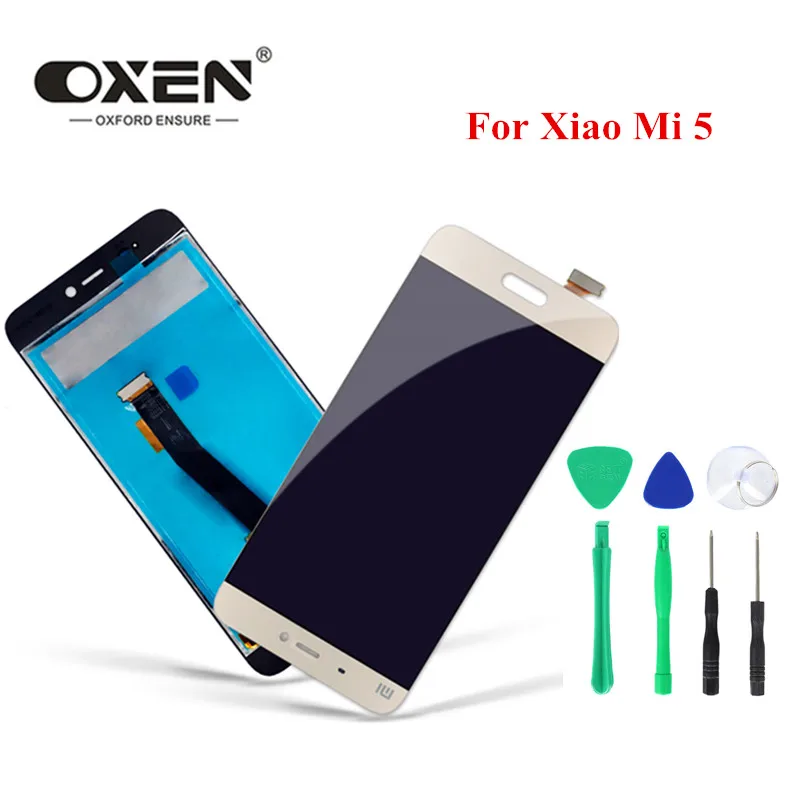 ЖК дисплей OXEN 100% испытано 5 15 дюйма для Xiaomi Mi сенсорный экран дигитайзер в сборе
