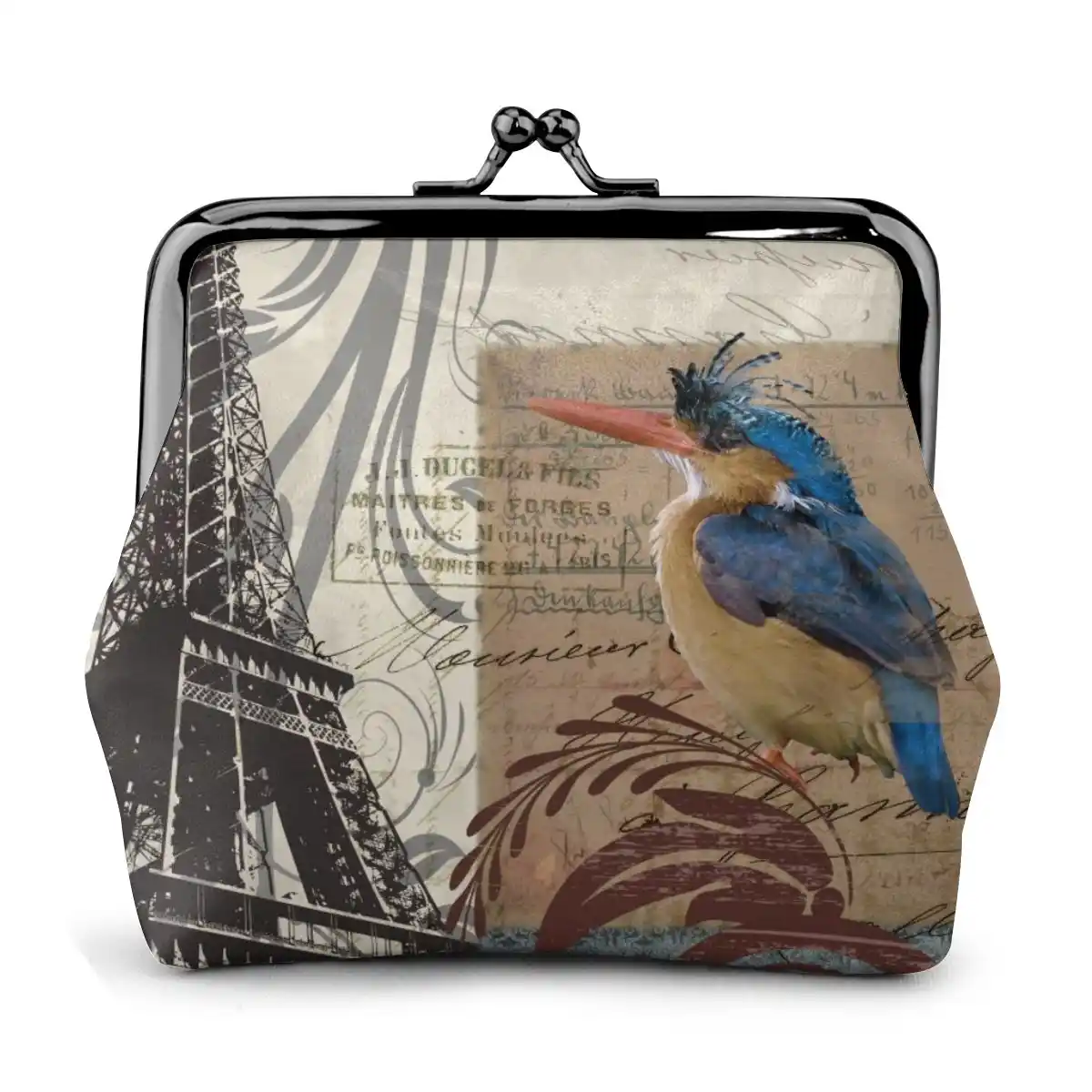 Paris Bird And Eiffel Tower Fashion Women Wallet Small Ladies Purse Female Wallet Coin Purse Coin Purses Aliexpress