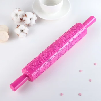 

Rolling pin confectionery 39 cm "Rosary", textured