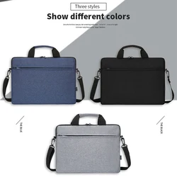 Funda impermeable para ordenador portátil, maletín de hombro para Macbook Air Pro 13 15, 13,3, 14 y 15,6 pulgadas