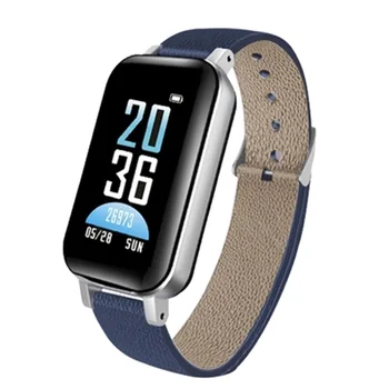 

T89 Smart Bracelet BT5.0 Earphone 0.96-Inch TFT Screen Smart Watch IP67 Water Resistance Sports Wristwatch for Android / IOS