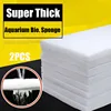 2Pcs 100x12x2cm Thicken Reused Aquarium Fish Tank White Biochemical Sponge Filter Cotton Water Filter Tank Accessories 1