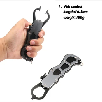 

Hotsale Fish Mouth Clip Decoupling Device Tool Fish Clamp Fish Control 3PCS/Set Of Fishhook Remover Clamp Hook