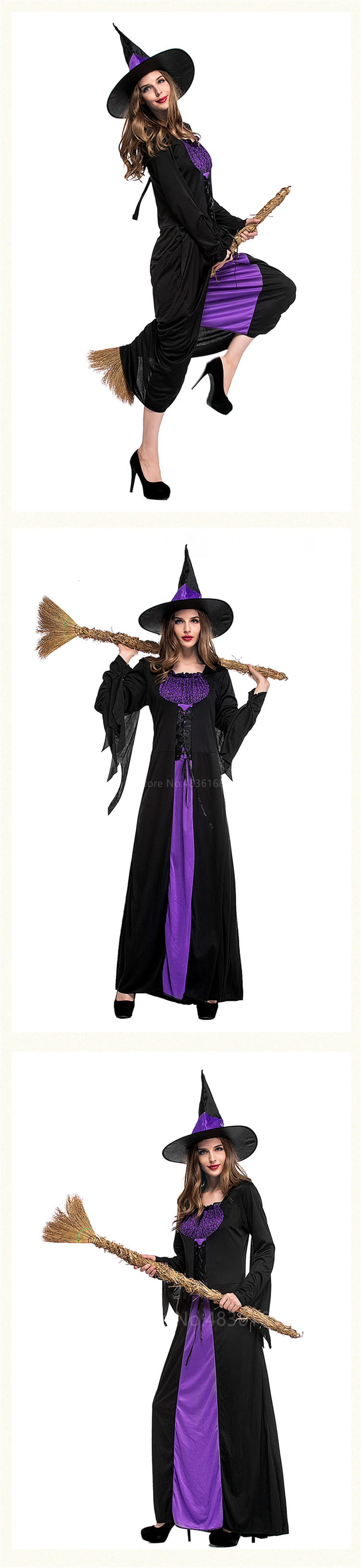 Halloween Witch Vampire Costumes for Adult Women