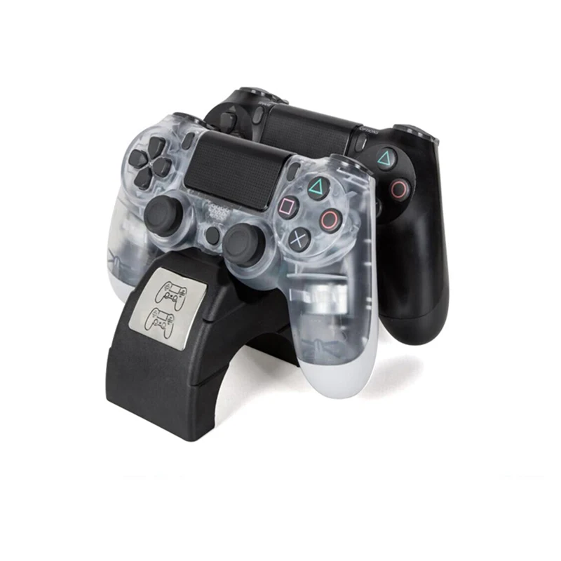 Для PS4 Pro тонкий двойной контроллер зарядное устройство Быстрая зарядка док-станция двойная зарядная док-станция геймпад зарядное устройство Joypad зарядная док-станция