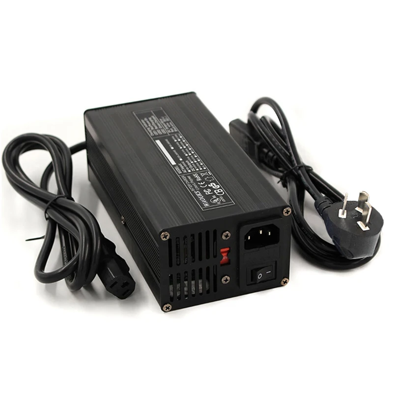 67,2 V 5A зарядное устройство 67,2 V li-ion зарядное устройство 110 V/220 V 50-60Hz для 16S 60V Li-Ion Lipo аккумулятор быстрое зарядное устройство