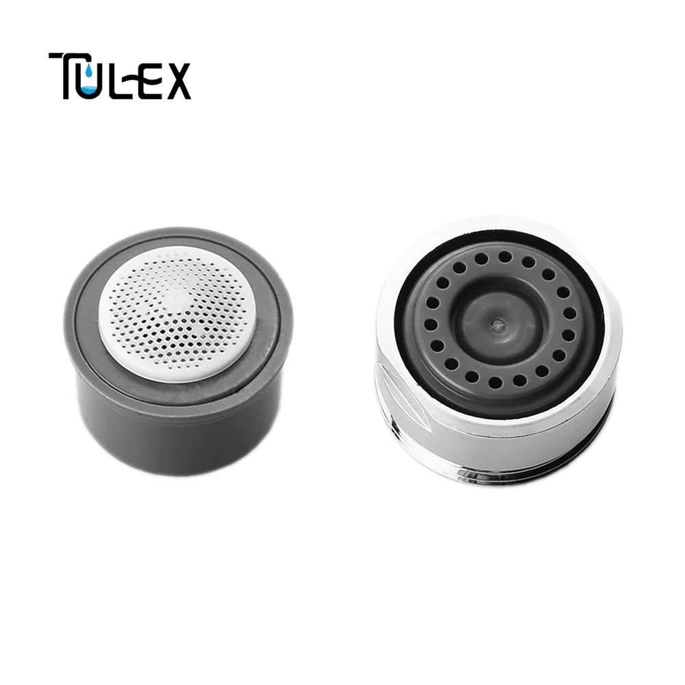 TULEX водосберегающий аэратор для крана 24 мм с наружной резьбой 3л насадка для крана насадка носик Bubbler кран фильтр аксессуары для ванной комнаты