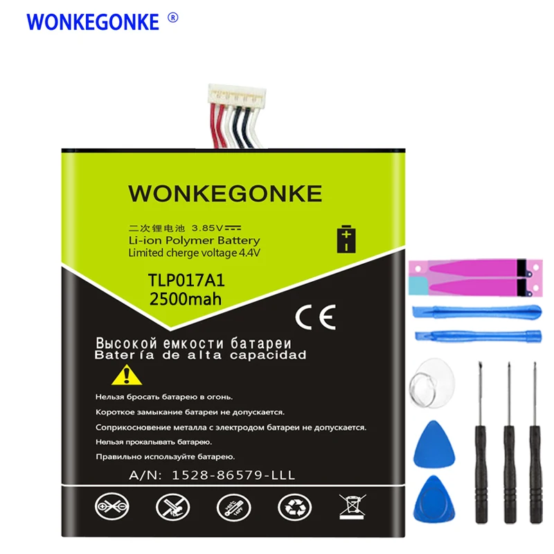 WONKEGONKE TLp017A1 TLp017A2 для ALCATEL one touch idol mini OT6012 6012A 6012 Вт 6012E 6012D S530T батарея | Мобильные