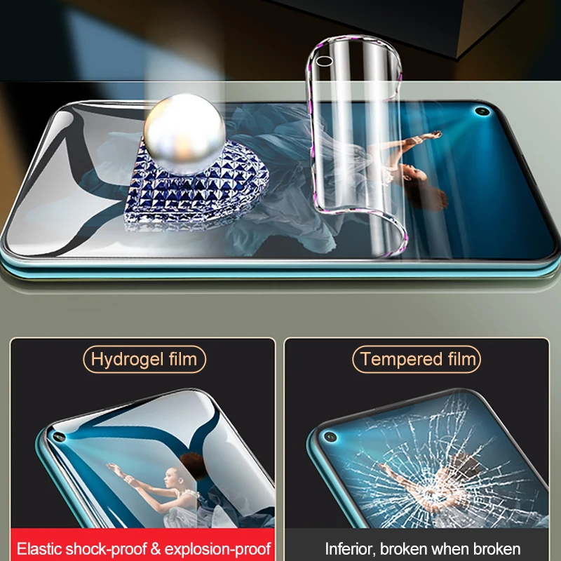 Защитная пленка на экран Honor 9X для Huawei Honer 8X 8 9 X Гидрогелевая Huawey Honr X9 X8 заставка Hawei