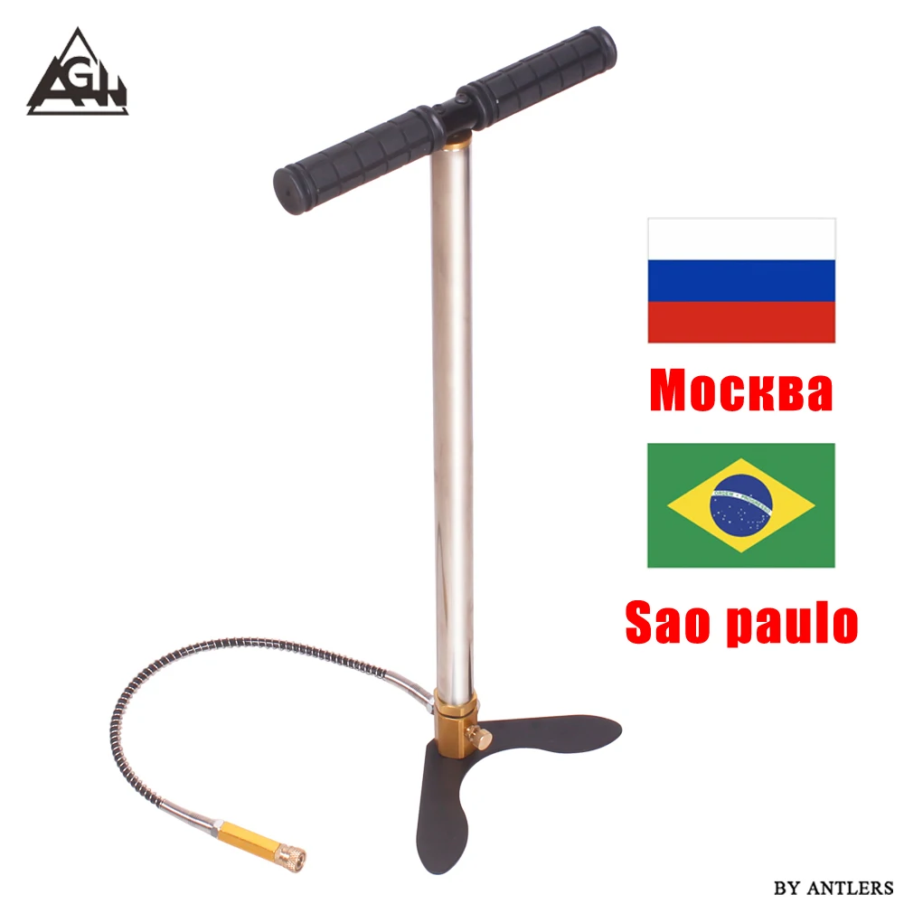 4500PSI/30MPA воздушный винтовочный насос высокого давления Pcp из нержавеющей стали