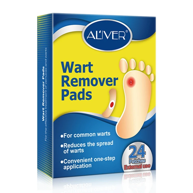 Aliver Corn Removal Patch Toe Callus Corn Remover Pads Wart Treatment