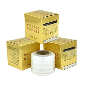 

Disposable Eyebrow Tattoo Plastic Wrap Preservative Film,Make Up Supplies Wrap Cover Tape Roll