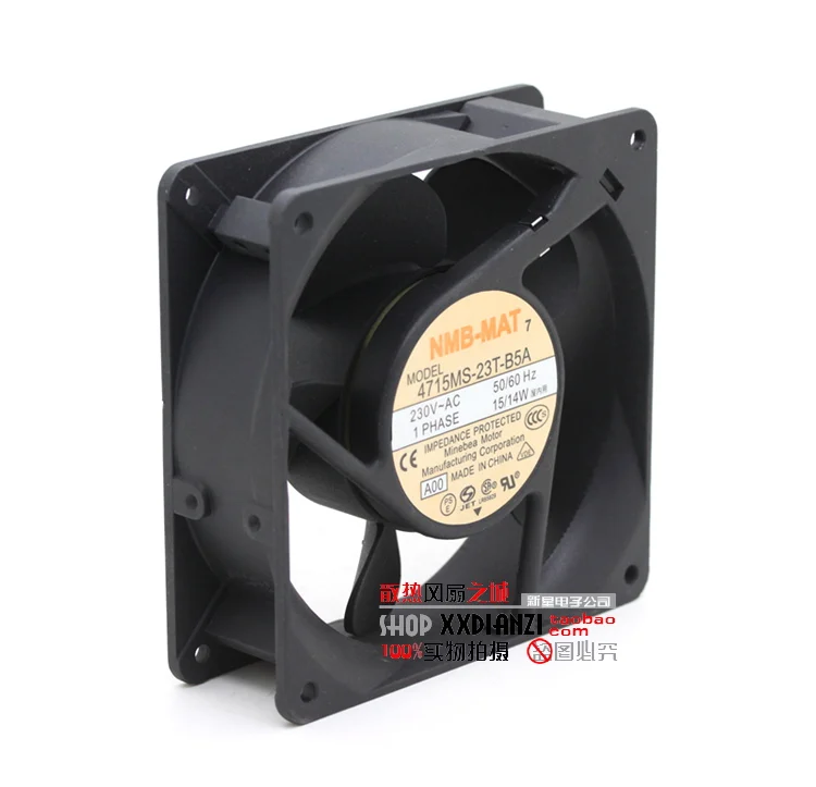 

Original AC 12cm 12038 4715MS-23T-B5A 230V dual ball inverter fan
